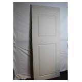 Solid Core 2-Panel Square Top Molded Slab Doors