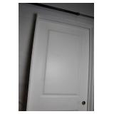 Smooth Extra White Interior Door with Hinges and Latchbolt Prep