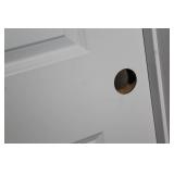 Smooth Extra White Interior Door with Hinges and Latchbolt Prep