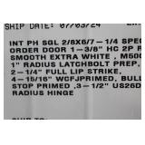 Smooth Extra White Interior Door with Hinges and Latchbolt Prep