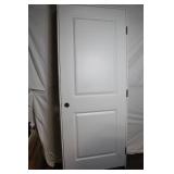 Smooth Extra White Interior Door with Hinges and Latchbolt Prep