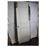 Unfinished Panel Door Pre-Hung with Pre-Drilled Borehole