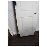 Unfinished Panel Door Pre-Hung with Pre-Drilled Borehole