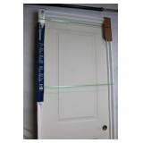 28 x 80 Inch Left Hand Molded 2-Panel Smooth Door with Flat Jamb