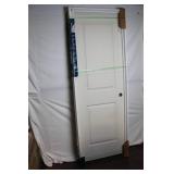 28x80 Left Hand 2-Panel Smooth Interior Door with Jamb
