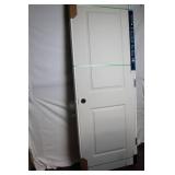28x80 Left Hand 2-Panel Smooth Interior Door with Jamb