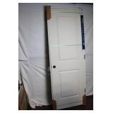 New Molded 2-Panel Smooth Left Hand Door 28x80