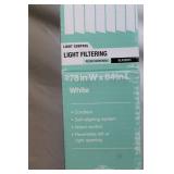 3.5 in Vertical Blind Kit 78 in W x 84 in L in White