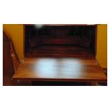 Drop front Desk with Paw Feet. 40" x 29.5" x 16.5"