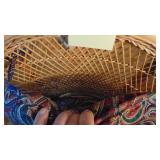 2 - Rattan Arm Chairs with Pads