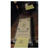 Solid Brass Irish Door Knocker and Letter R