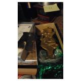 Solid Brass Irish Door Knocker and Letter R