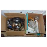 3 - Boxes of Cookware and Kettles