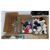 3 - Boxes of Glasses, Coffee Mugs and Thermoses