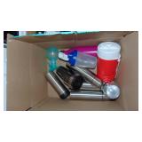3 - Boxes of Glasses, Coffee Mugs and Thermoses