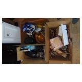 3 - Boxes of Electric Appliances, Mixer, Crock Pot, Popcorn Popper and Misc