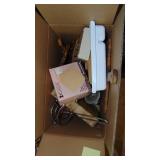 3 - Boxes of Electric Appliances, Mixer, Crock Pot, Popcorn Popper and Misc