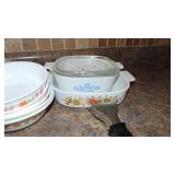 Pyrex, Correlle ware and Corning Ware Pieces
