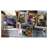 5 - Boxes of Home Decor, Vases, Candles and Misc
