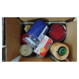 5 - Boxes of Home Decor, Vases, Candles and Misc