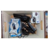 3 - Boxes of Electrical Cords, Web Camera and Misc
