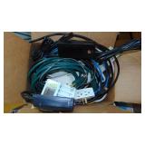 3 - Boxes of Electrical Cords, Web Camera and Misc