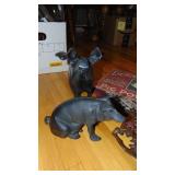 Pig Collection, Cast iron, Resin and Ceramic