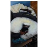 Selection of Coats, Boots, Gloves and Hats