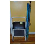 Step Ladder and Film Screen