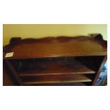 Wood Bookcase, 51" x 51" x 14"