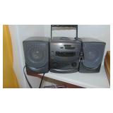 GPX Radio, Tape Player and Vintage Fisher Price Record Player (works)