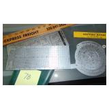 Adverting Yard Stick and Ruler, Flight and Crosswind Graph Tools