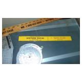 Adverting Yard Stick and Ruler, Flight and Crosswind Graph Tools