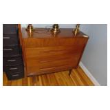 MCM Walnut Chest