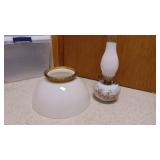 Turn of the Century Oil Hanging Lamp