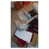 6 - Boxes of Sewing Supplies