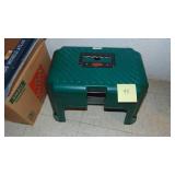 Carrying Step Stool Toolbox with Tools