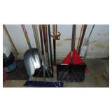 Selection of Yard Tools