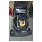 Brute Lawn Mower with Small Gas Can