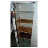 Tall Metal Cabinet and Ironing Board