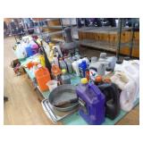 Large Lot of Automotive Fluids