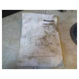 Panasonic 15.6V Cordless Metal Cutting Saw