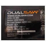 Dual Saw  Counter-Rotating Dual Blade Circular Saw