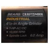 Craftsman Industrial 4 1/2" Angle Grinder