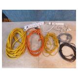 Bucket of Extension Cords