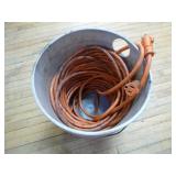 Bucket of Extension Cords