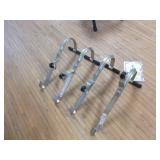 4 Roof Zone Ladder Hooks with Wheels