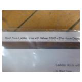 4 Roof Zone Ladder Hooks with Wheels