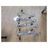 4 Roof Zone Ladder Hooks with Wheels