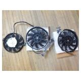 3 Radiator Fans